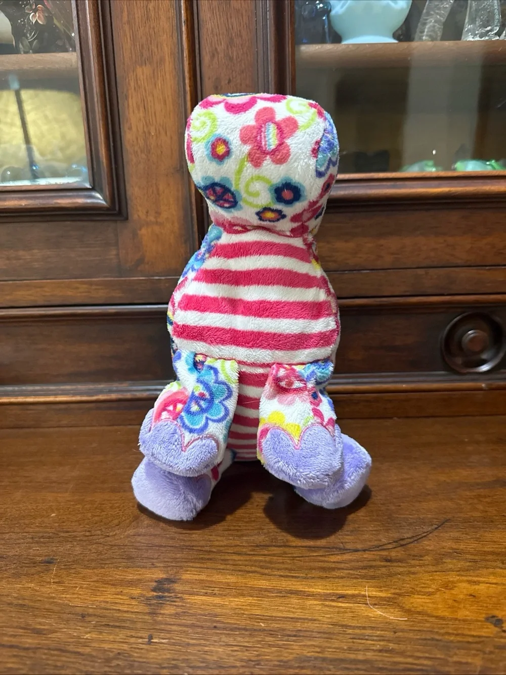 Douglas “Fuzzles” Francisco The Peace Hippo Plush Soft Velvet Material